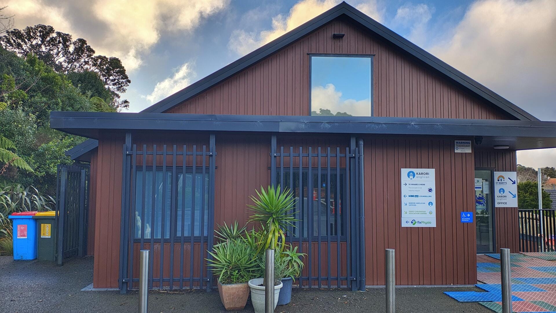 Karori Anglican office building with accessibility ramp