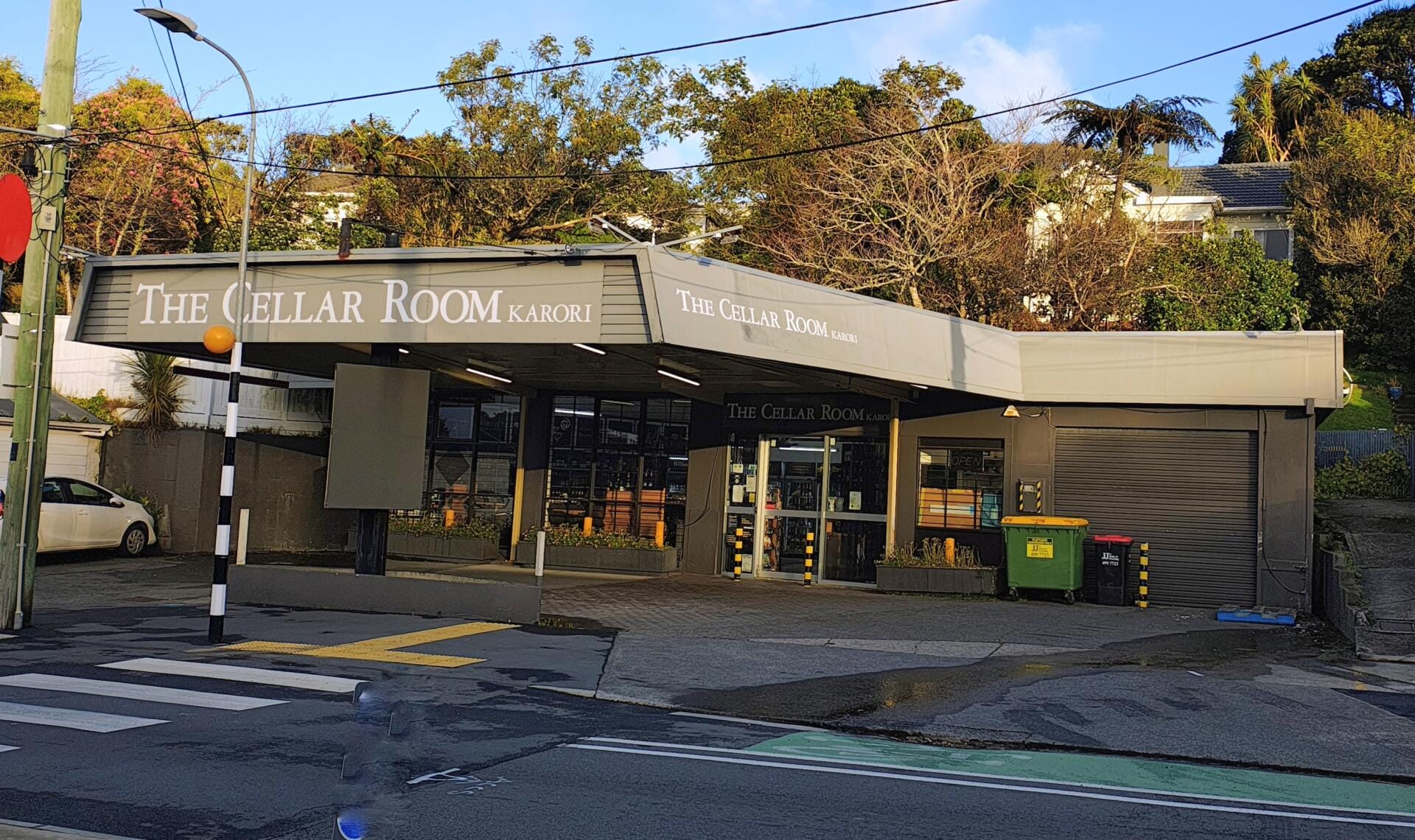 The Cellar Room Karori liquor store exterior