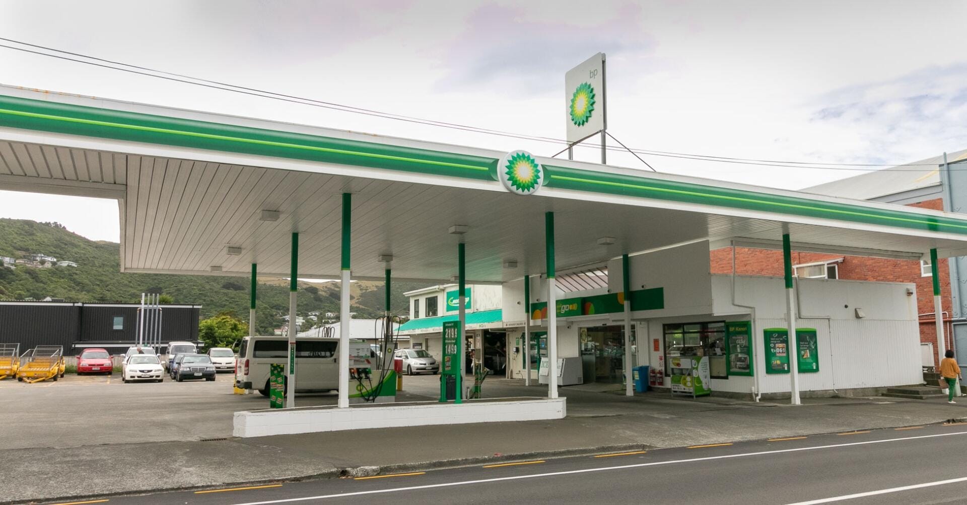 Exterior photo of BP 2go Karori