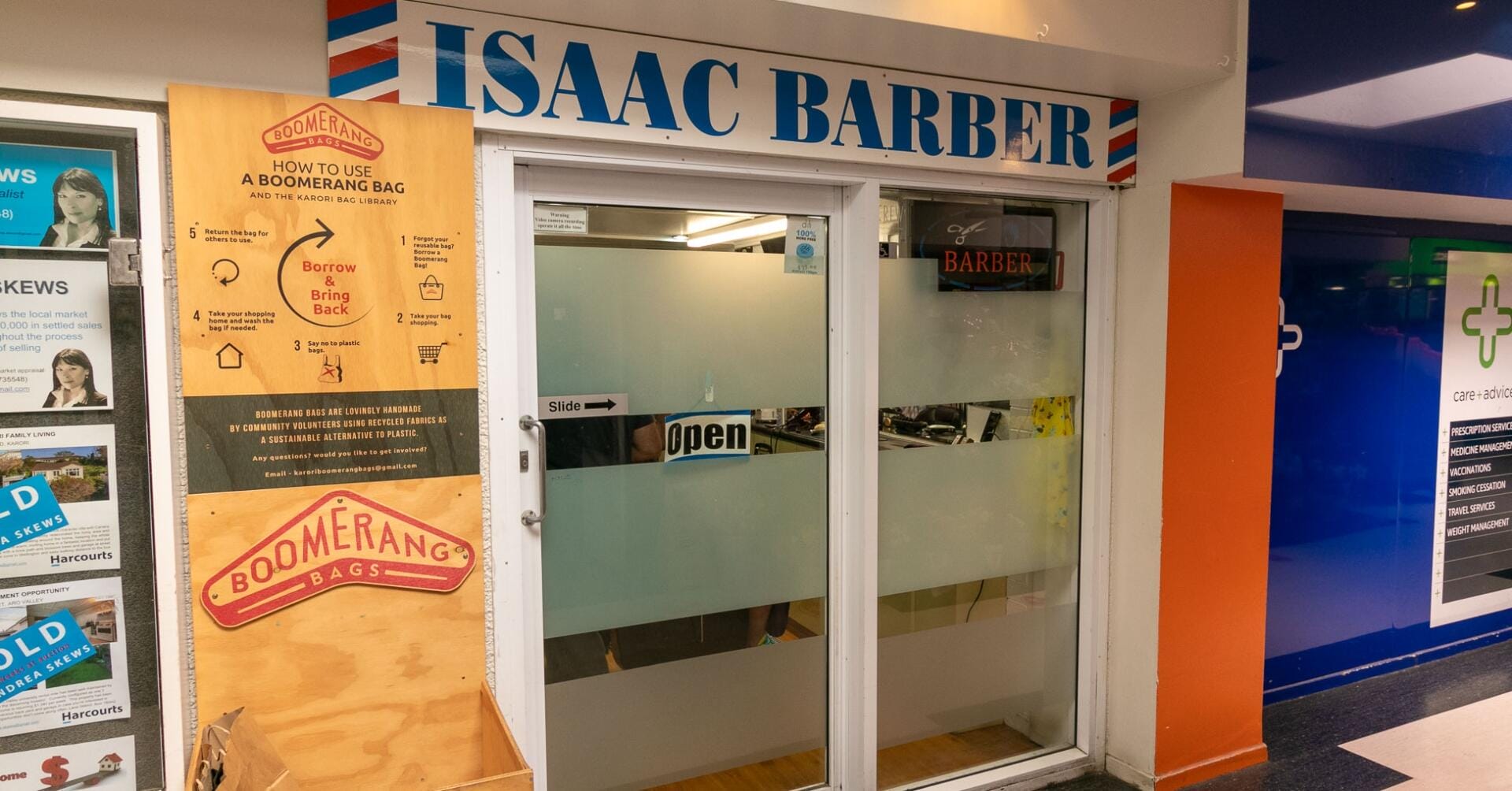 Exterior photo of Isaac Barber