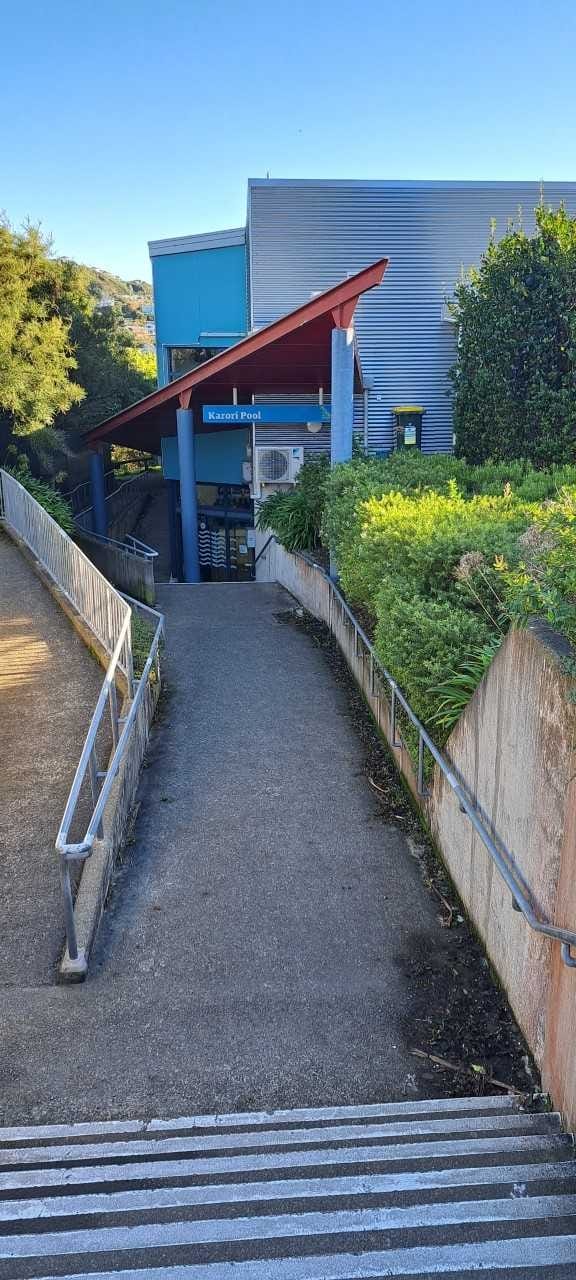 Exterior photo of Karori Swmming Pool
