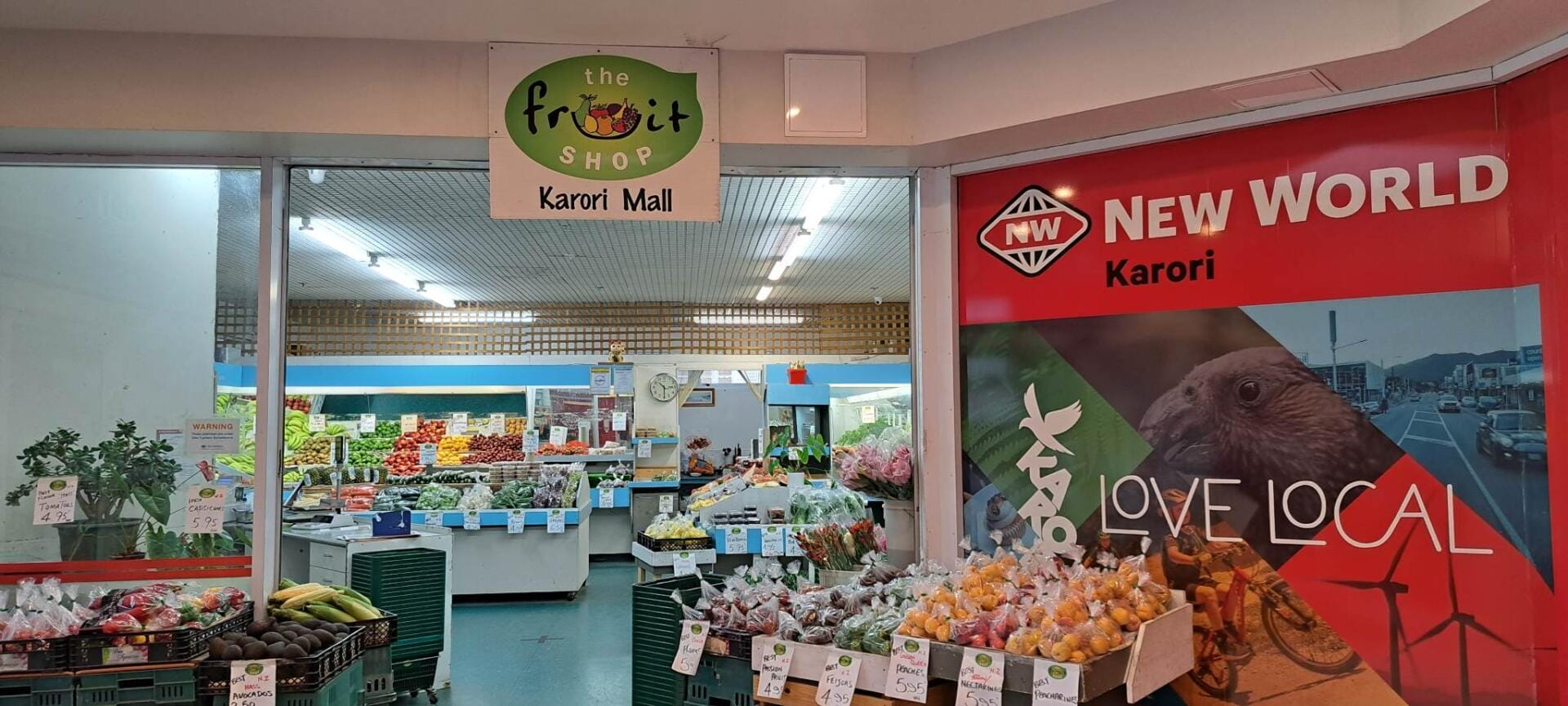 Exterior photo of The Fruit Shop Karori Ltd.
