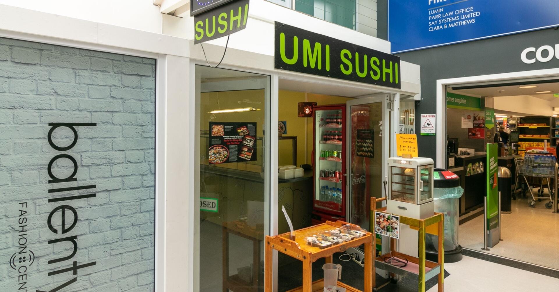 Exterior photo of Umi Sushi