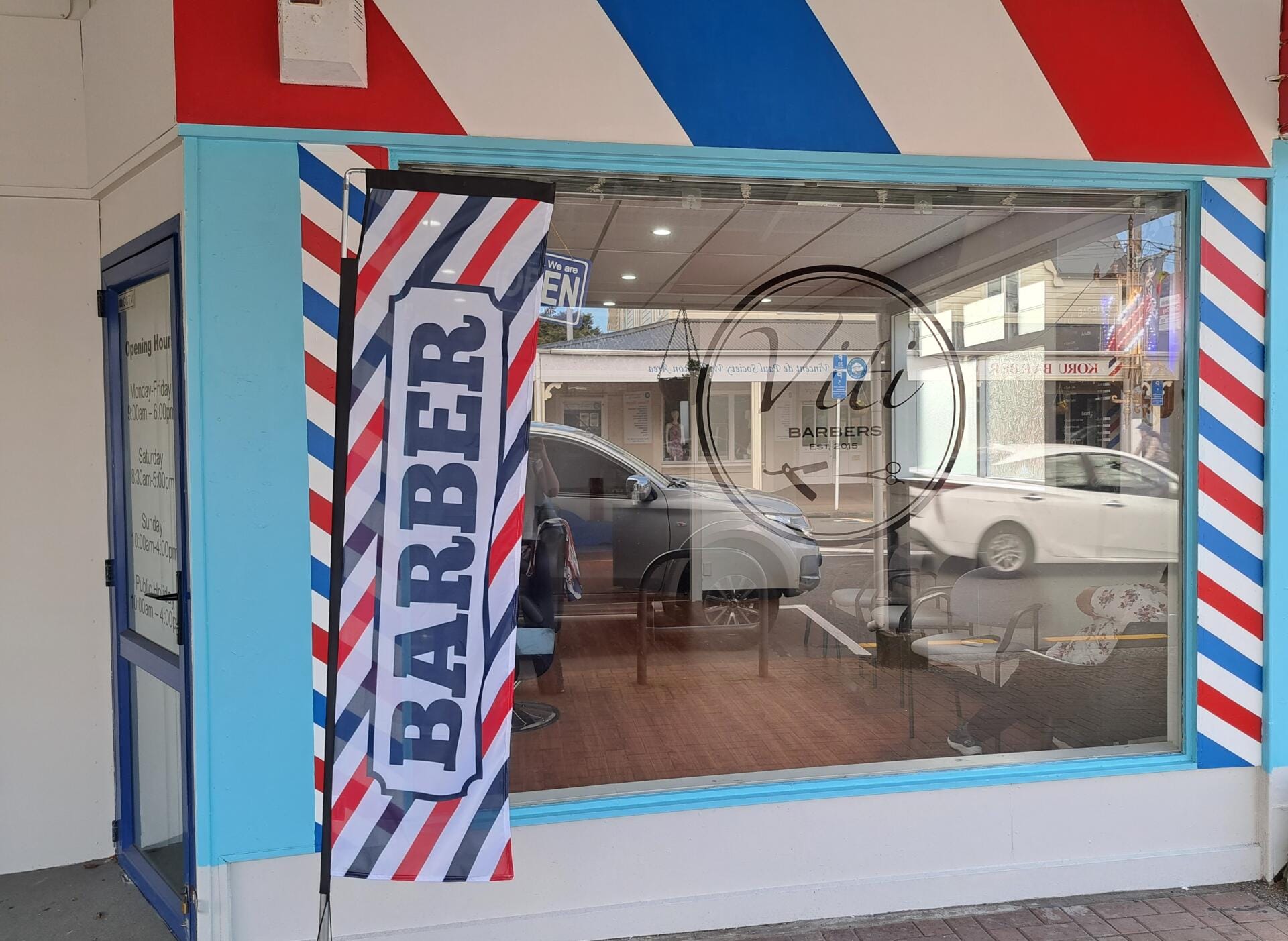 Exterior photo of Viti Barbers