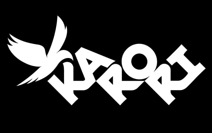 White dove over stylised peace lettering